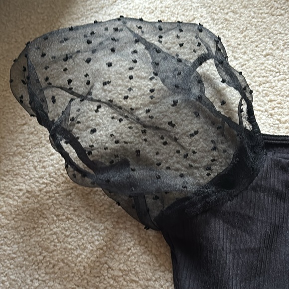 Altar’d State black ribbed body suit - Picture 3 of 3